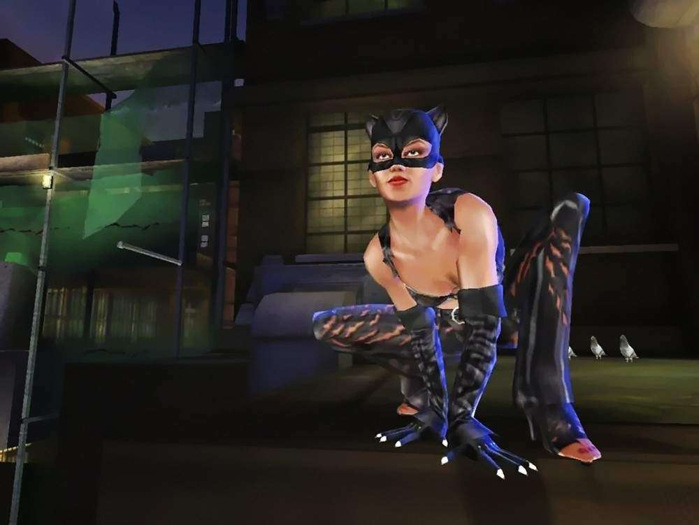catwoman игры про супергероев для слабых пк