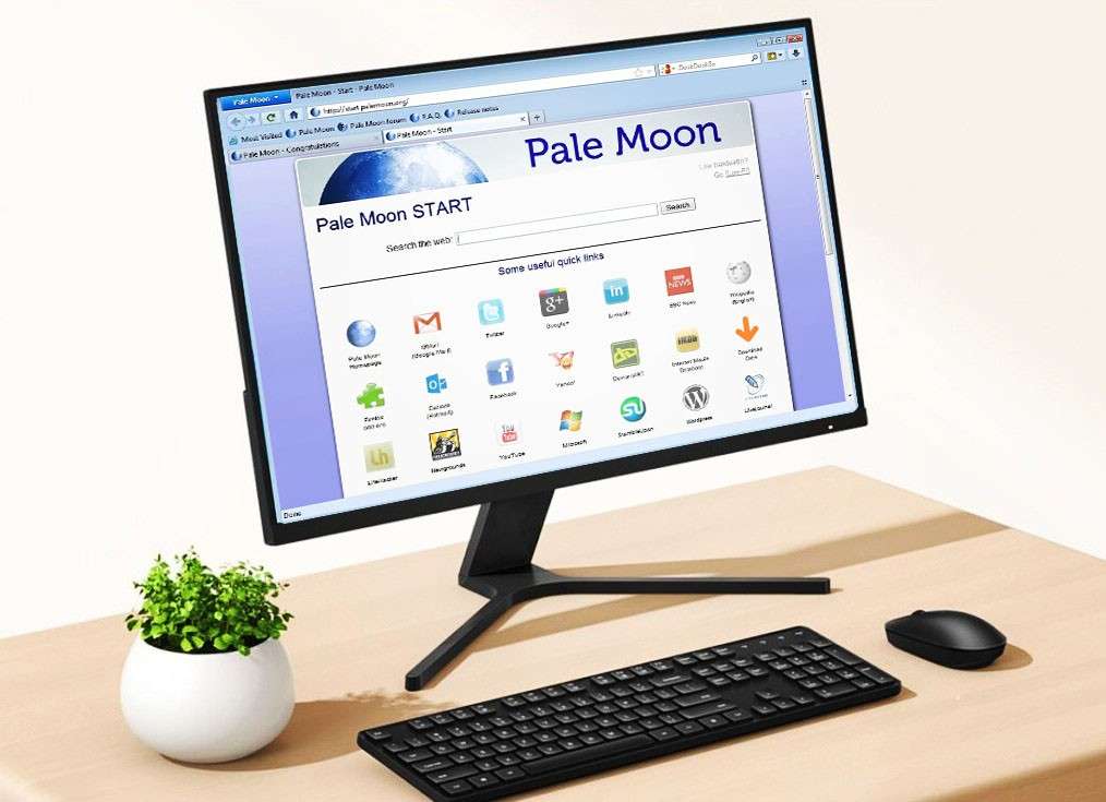 Pale Moon браузер для слабых пк